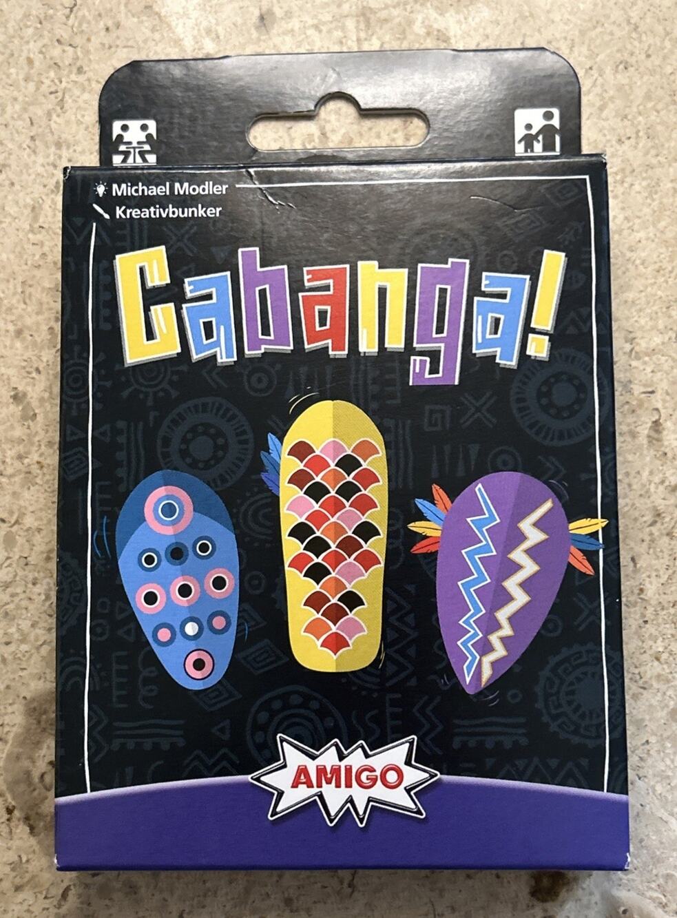 Amigo Cabanga! Card Game Fast Party Game Fun 3-6 Players Brand New And Sealed